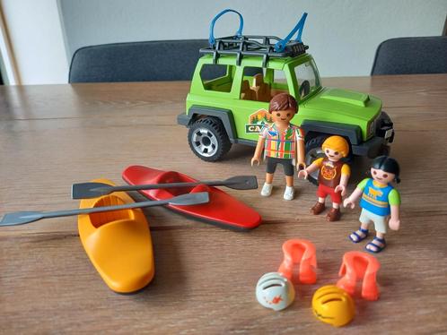 Playmobil Vakantie terreinwagen met kajaks - 6889 COMPLEET, Kinderen en Baby's, Speelgoed | Playmobil, Zo goed als nieuw, Complete set
