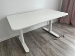Elektrische zit-sta bureau (ikea bekant model) 120x80cm, Ophalen, Gebruikt