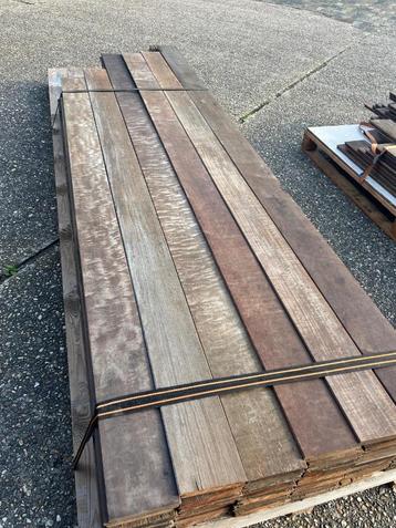 Vlonderplanken, hardhouten, masranduba, terras, 40 m2 beschikbaar voor biedingen