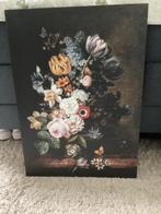 Schilderij bloem, Huis en Inrichting, Woonaccessoires | Schilderijen, Tekeningen en Foto's, Ophalen, Zo goed als nieuw, Schilderij