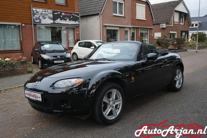 Mazda MX-5 1.8 Exclusive All Season banden, Garantie!, Auto's, Mazda, Bedrijf, Te koop, MX-5, ABS, Airbags, Alarm, Centrale vergrendeling