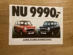 Austin Mini E en Mini HLE Jubileum 1983 leaflet, Boeken, Ophalen of Verzenden