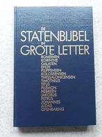 Statenbijbel in grote letter, Ophalen of Verzenden