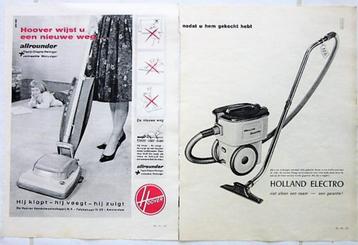 25 vintage advertenties reclames stofzuigers 1962-74 beschikbaar voor biedingen