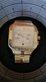 Titanio Horloge - Goudkleurig - Nieuwstaat, Overige kleuren, Klassiek, Ophalen of Verzenden, Zo goed als nieuw