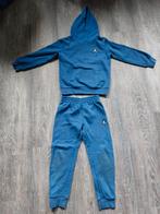 Jordan blauw joggingpak hoodie sweatpants maat 6-7 116/122, Gebruikt, Jongen of Meisje, Sport- of Zwemkleding, Ophalen of Verzenden