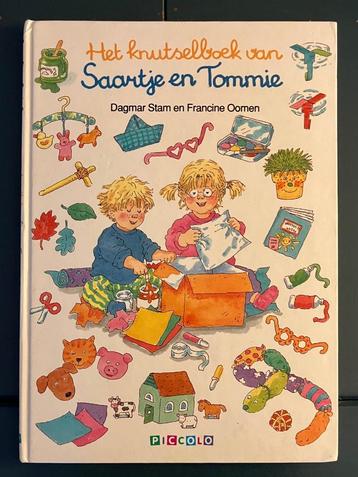 Hardcover Boek; Het knutselboek van Saartje en Tommie beschikbaar voor biedingen