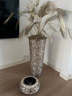 Schelpenvazen, Huis en Inrichting, Woonaccessoires | Zuilen en Pilaren, Ophalen, Zo goed als nieuw