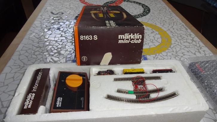 marklin z marklin miniclub spoor z., Hobby en Vrije tijd, Modeltreinen | Overige schalen, Gebruikt, Treinset, Wisselstroom, Märklin