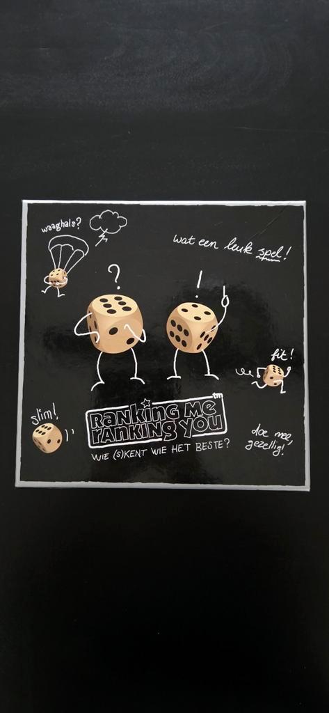 Ranking Me, Ranking You - Party Spel, Hobby en Vrije tijd, Gezelschapsspellen | Bordspellen, Zo goed als nieuw, Drie of vier spelers