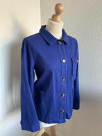 King Louie maat 40 kobalt blauw spijker jack jas vest 2893, Kleding | Dames, Maat 38/40 (M), Blauw, Ophalen of Verzenden, Zo goed als nieuw