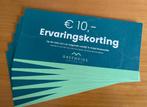 6 x €10 korting – Hotel Greenside Texel, geldig t/m aug 2026, Twee personen, Kortingsbon, Overige typen