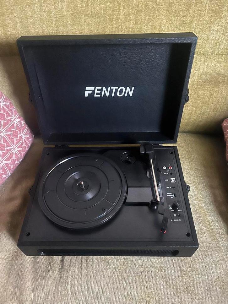 Fenton RP118B Platenspeler - Nieuw in Doos!, Audio, Tv en Foto, Platenspelers, Nieuw, Platenspeler, Overige merken, USB-aansluiting
