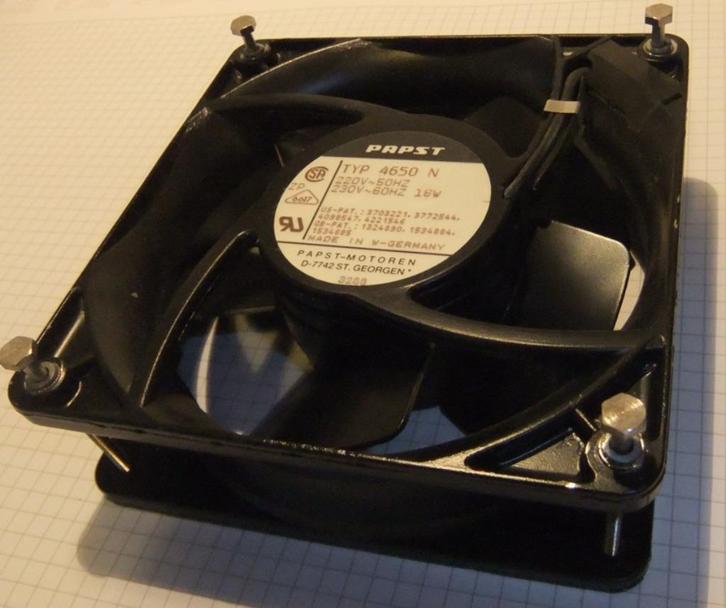 Papst 4650 N Axiaalventilator 230 V/AC, Computers en Software, Computerkoelers, Zo goed als nieuw, Luchtkoeling, Ophalen of Verzenden