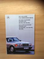Auto folder brochure Mercedes Benz   De S-Klasse   1988   NL, Nieuw, Ophalen of Verzenden, Mercedes