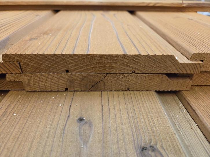 20 m2 Halfhouts rabat /thermowood / nr: TP7, Tuin en Terras, Palen, Balken en Planken, Nieuw, Planken, 250 cm of meer, Ophalen