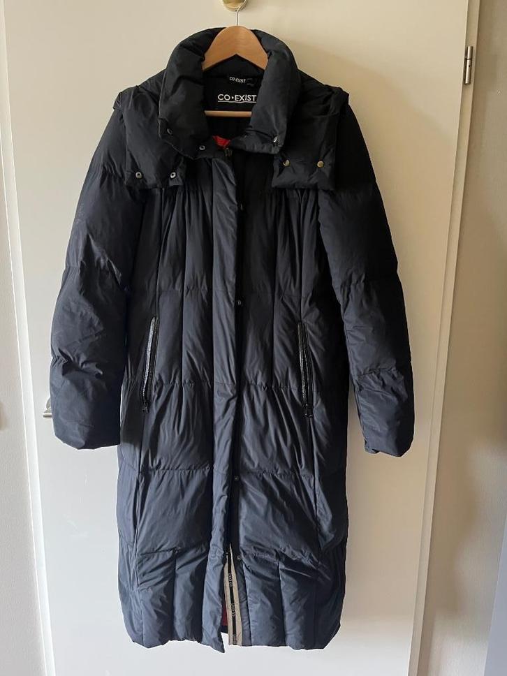 Winterjas co-exist mt 40/L, Kleding | Dames, Jassen | Winter, Zo goed als nieuw, Maat 38/40 (M), Zwart, Ophalen
