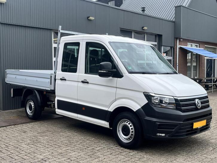 Volkswagen Crafter 35 2.0 TDI DC Open laadbak Airco Cruise c, Auto's, Bestelauto's, Bedrijf, Te koop, ABS, Airbags, Airconditioning