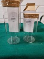 Voorraad potten van glas met kurk dop, Ophalen of Verzenden, 'T Olde Gre-j, Info@toldegrej.nl, Endepoelstraat 20f Didam