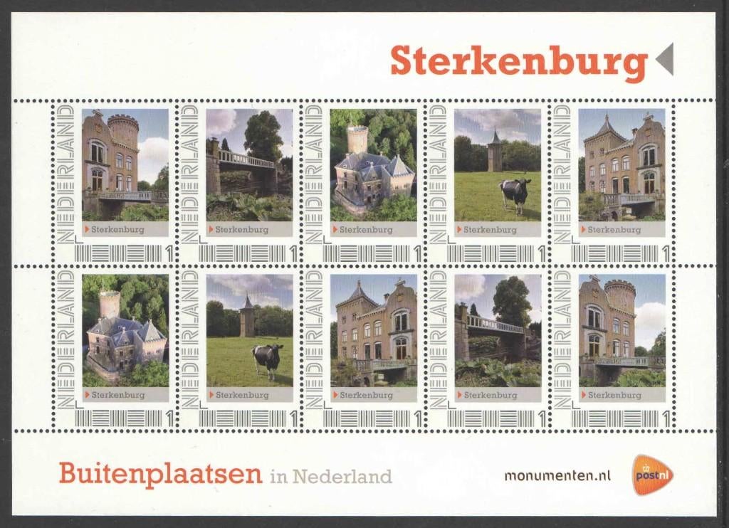 Postzegels Buitenplaatsen in Nederland: Sterkenburg, Ophalen of Verzenden, Na 1940, Postfris