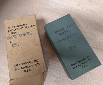 Battery Dry, BA-234, signal corps radio beschikbaar voor biedingen