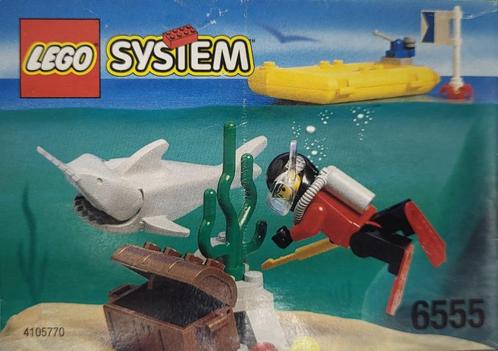 LEGO 6555 Sea Hunter + Instructions, Kinderen en Baby's, Speelgoed | Duplo en Lego, Gebruikt, Lego, Complete set, Ophalen of Verzenden