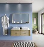 Allibert Estrada spiegel 120x70 cm acacia, Huis en Inrichting, Woonaccessoires | Spiegels, Ophalen, Nieuw, 100 tot 125 cm, Minder dan 100 cm