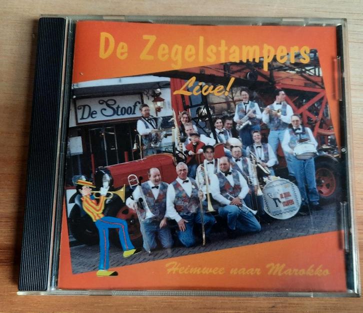 de zegelstampers - live! heimwee naar marokko, Cd's en Dvd's, Cd's | Instrumentaal, Zo goed als nieuw, Verzenden
