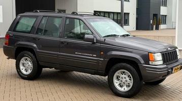 JEEP GRAND CHEROKEE V8 LIMITED AUT GRIJS/VIOLET YOUNTIMER‼️ beschikbaar voor biedingen