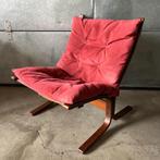 Vintage Siësta fauteuil en footstool Ingmar Relling Westnofa, Huis en Inrichting, Ophalen, Ingmar Relling, Scandinavisch design