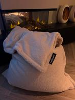 Comfortabele zitzak - Beige, Ophalen, Zo goed als nieuw, Beige, Zitzak