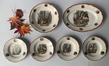 6 delig Limcolor servies beschikbaar voor biedingen