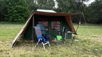 Ruimte tent De Waard Zilvermeeuw Groen/Beige Oud model inclu, Caravans en Kamperen, Tenten, Ophalen, Gebruikt, Tot en met 6