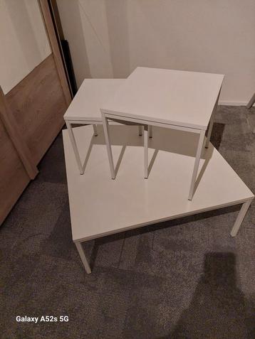 Vintage set tafels, jaren 60/70, Stiemsma ( Pastoe stijl)