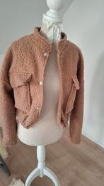 Boucle tussen jas mt s/m, Kleding | Dames, Jassen | Winter, Ophalen of Verzenden, Nieuw, Maat 38/40 (M), Groen