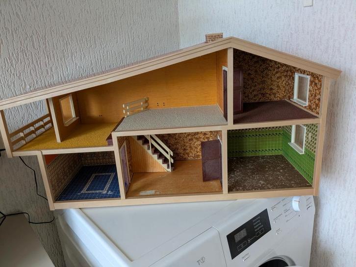 Hans of Scandinavia poppenhuis jaren 60/70 🏠, Verzamelen, Poppenhuizen en Toebehoren, Gebruikt, Poppenhuis, Ophalen