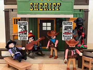 Playmobil Western sheriff office cowboy 