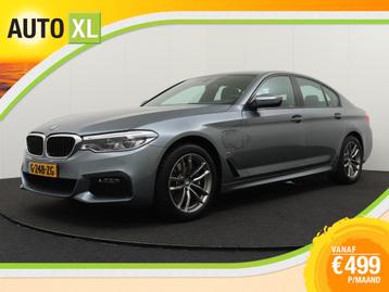 BMW 5 Serie 530e PHEV M-Sport Leder-Sportstoelen Memory 18'L beschikbaar voor biedingen