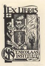 0599 Ex Libris Nederland : Harry Corvers, 1943, Antiek en Kunst, Kunst | Etsen en Gravures, Verzenden