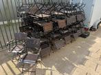 Terrasstoelen franse bistro stoelen vintage terras, Ophalen of Verzenden, Gebruikt, Hout, Inklapbaar