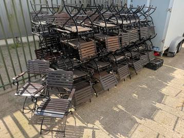 Terrasstoelen franse bistro stoelen vintage terras beschikbaar voor biedingen