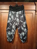 stretch harembroek zwart wit (2xl) One Size, Ophalen of Verzenden, Zo goed als nieuw, Zwart, Broek of Spijkerbroek