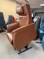 Prominent sta op stoel relax fauteuil gratis bezorging, Huis en Inrichting, Verzenden, Zo goed als nieuw, Leer