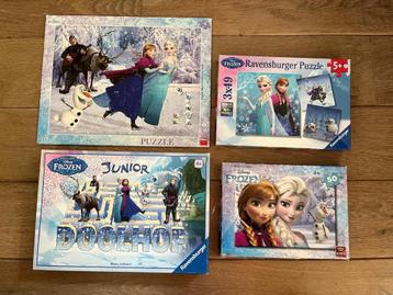 Frozen pakket (Doolhof en 5! puzzels) beschikbaar voor biedingen