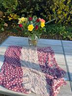 Elegante Zijden Sjaal, Kleding | Dames, Mutsen, Sjaals en Handschoenen, Ophalen of Verzenden, Zo goed als nieuw, Sjaal