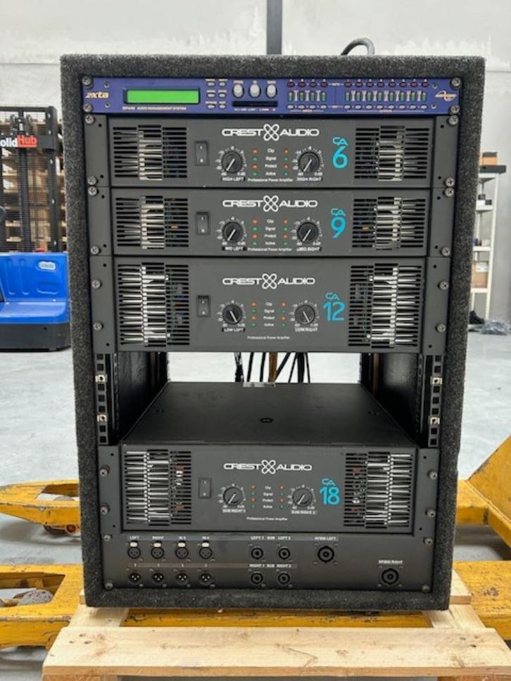 Crest CA18  serie, Audio, Tv en Foto, Professionele Audio-, Tv- en Video-apparatuur, Gebruikt, Audio, Ophalen of Verzenden