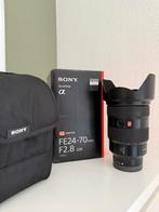 Sony Lens 24-70 2.8 GM !!, Audio, Tv en Foto, Fotografie | Lenzen en Objectieven, Ophalen, Zo goed als nieuw, Standaardlens, Zoom