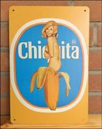 Chiquita Banana Mel Ramos Sexy Pin Up Metalen Wandbord, Huis en Inrichting, Ophalen, Nieuw