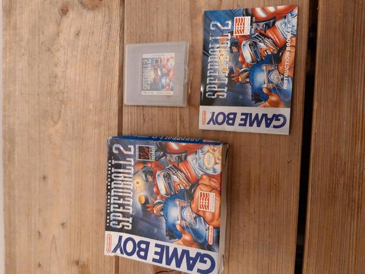 Speedball 2 gameboy classic boxed, Spelcomputers en Games, Games | Nintendo Game Boy, Zo goed als nieuw, 1 speler, Vanaf 3 jaar