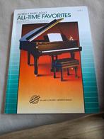 Alfred's basic adult all-time favorites level 2, Muziek en Instrumenten, Ophalen of Verzenden, Zo goed als nieuw, Les of Cursus
